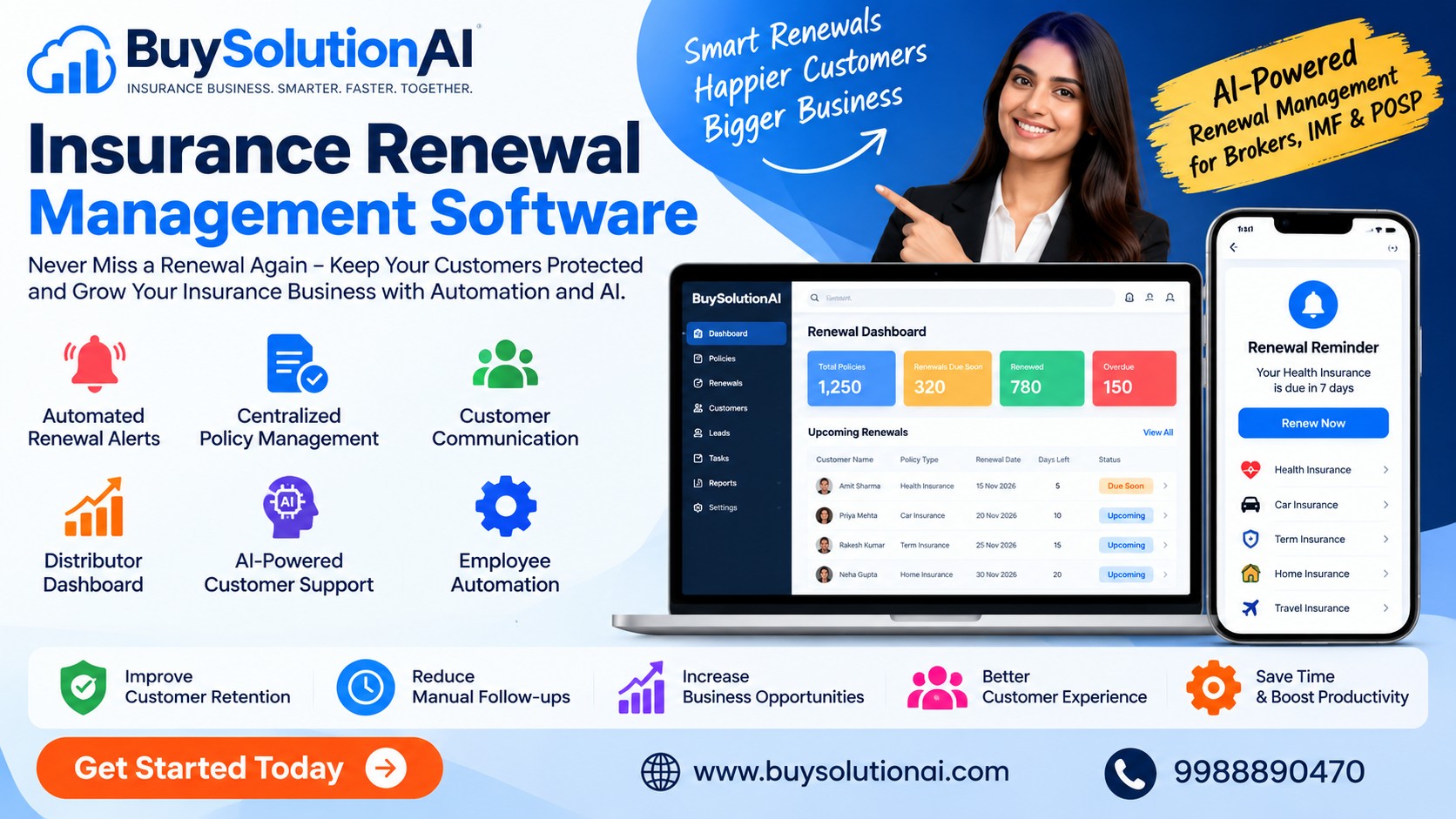 Insurance Renewal Software
