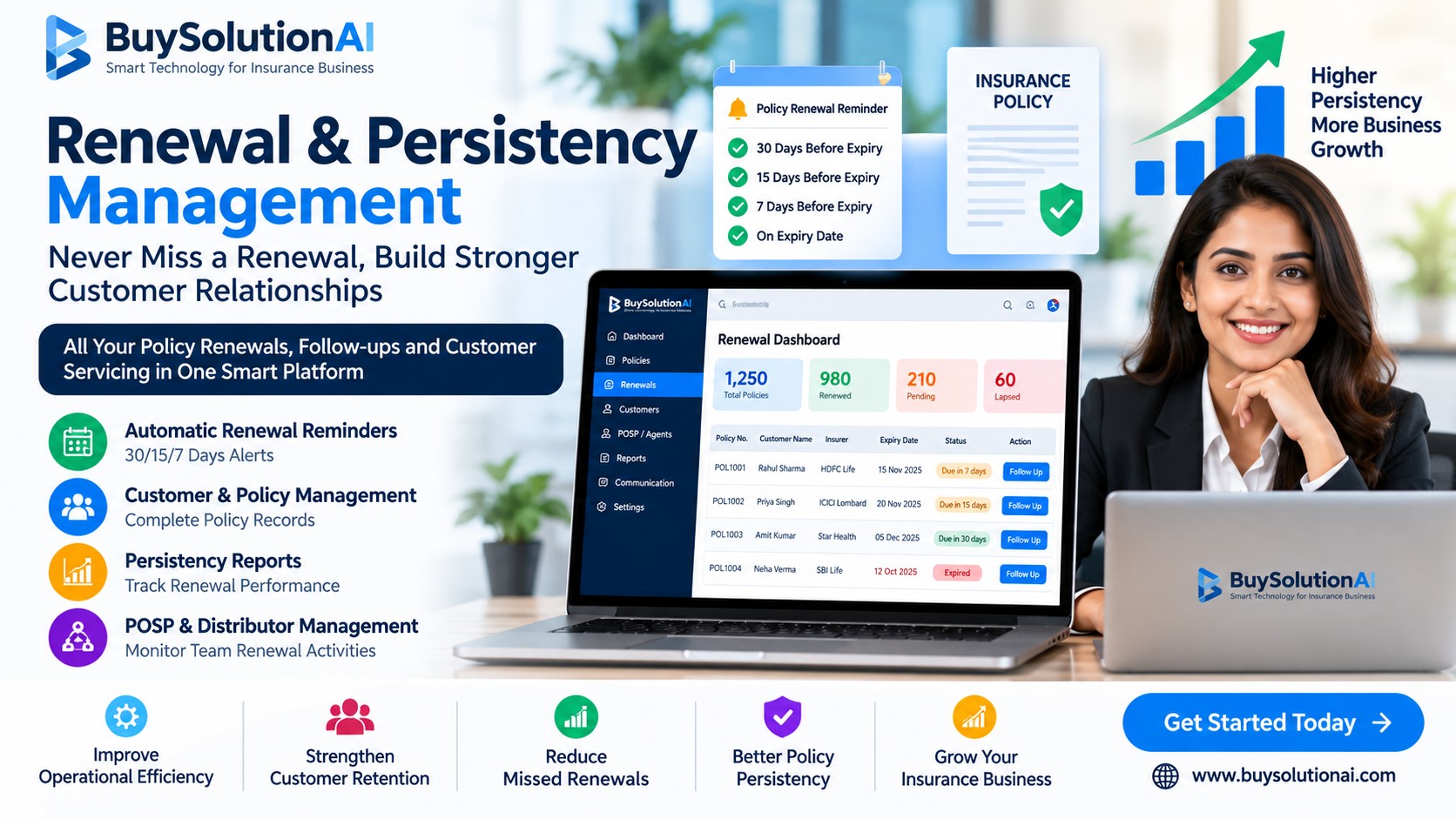 renewal and persistency software